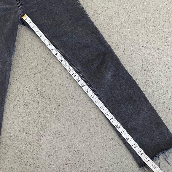 Aritzia Denim Forum Size 27 Jeans high waisted cropped slim jeans - Picture 5 of 5